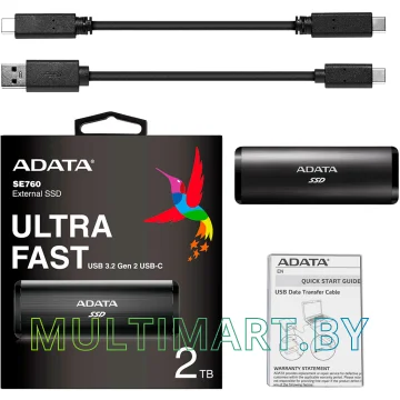 Внешний накопитель A-Data SE760 2TB (ASE760-2TU32G2-CBK) картинка 6